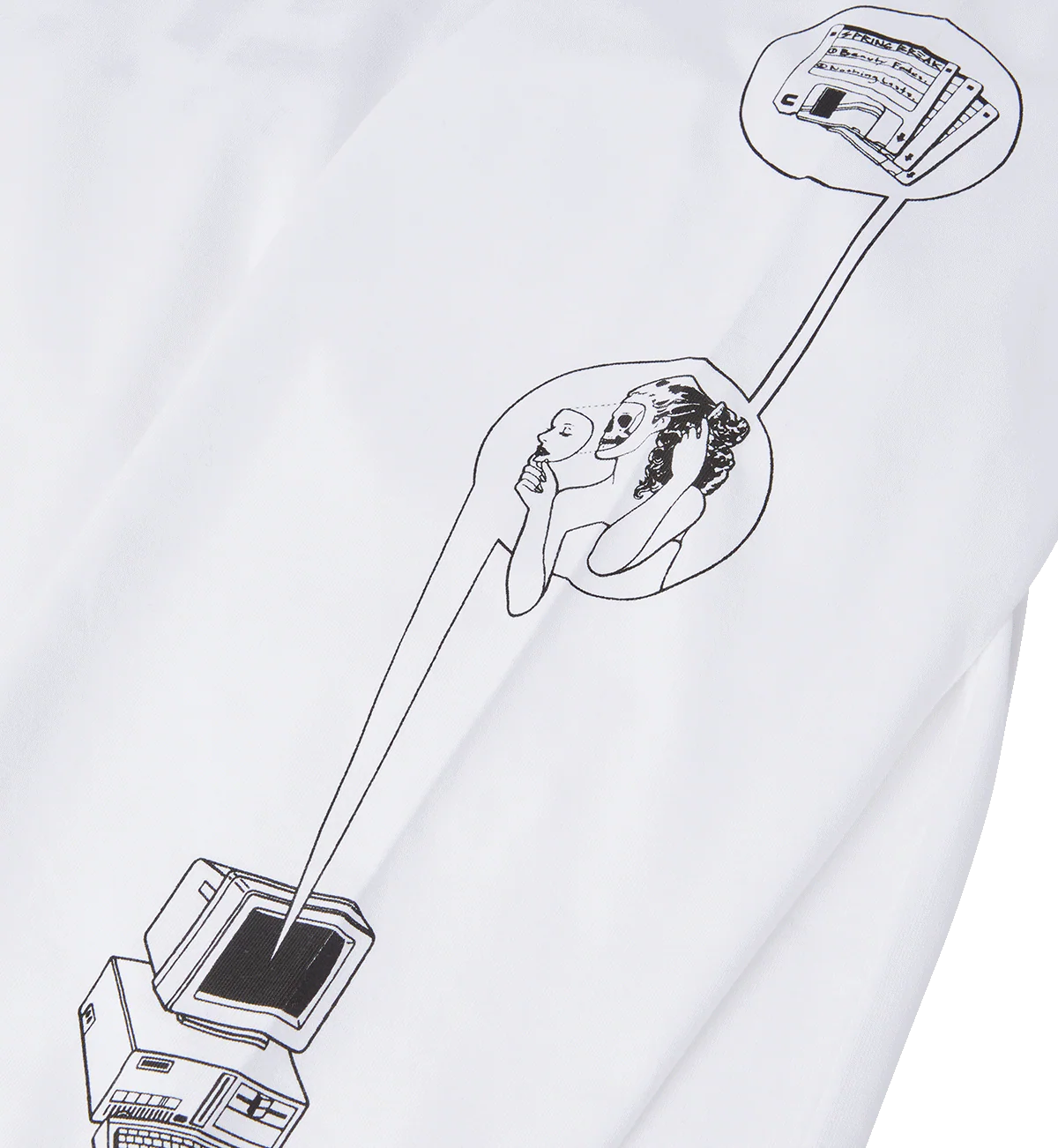 Computer Long Sleeve Tee - Image 3